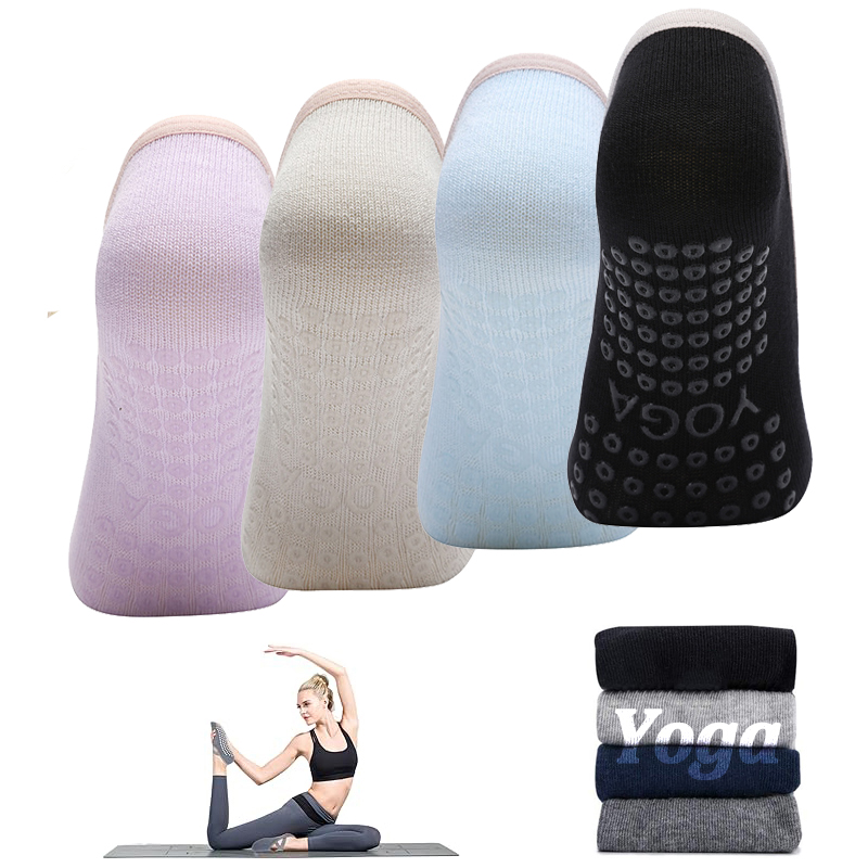 Ladies Non-Slip Pilates Socks  - Grip Sock Yoga ulasan dan harga