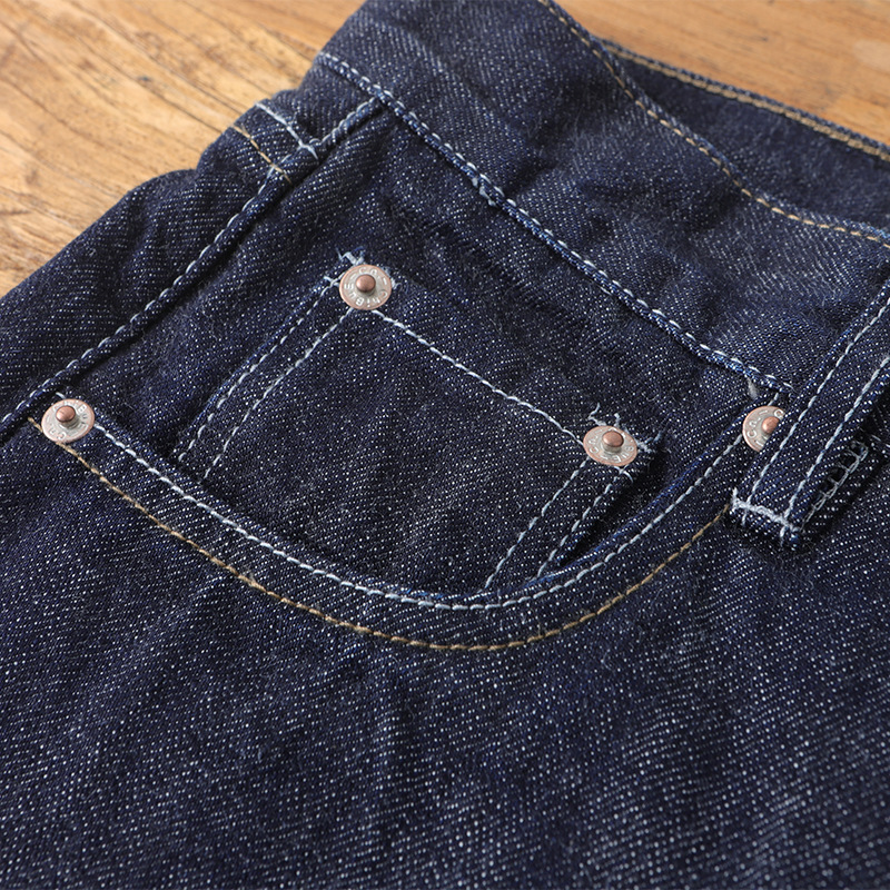 Amekaji 100% Cotton Men's Red  - Levis Jeans 501 ulasan dan harga
