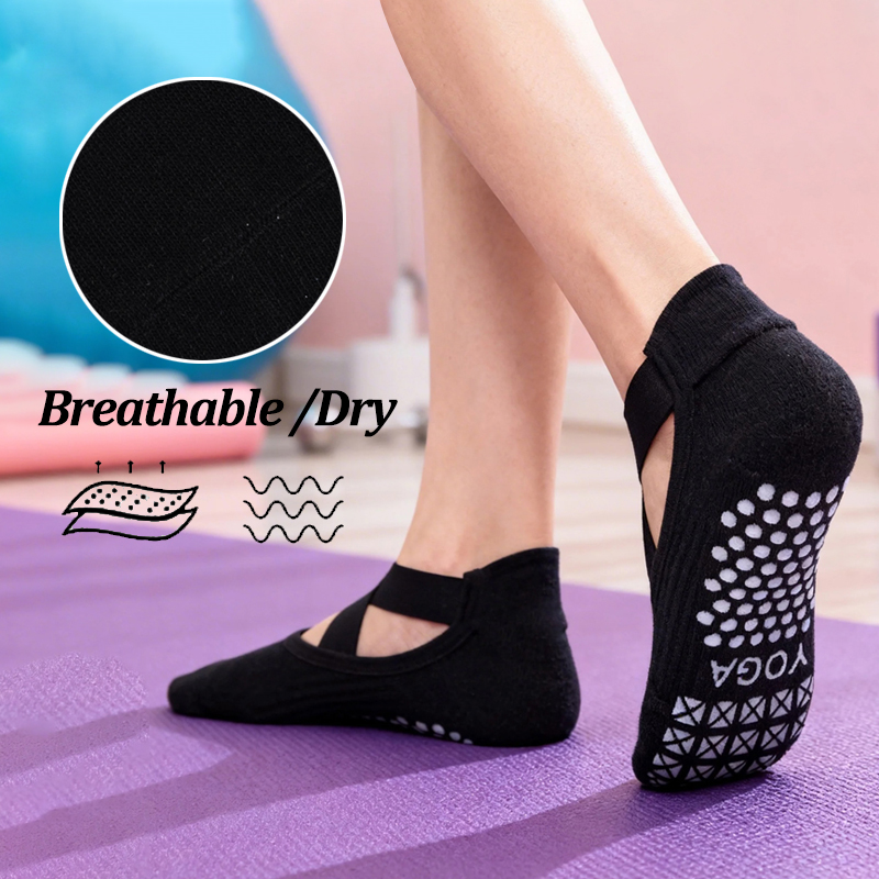 Women Non-Slip Yoga Socks Sili - Grip Sock Yoga ulasan dan harga