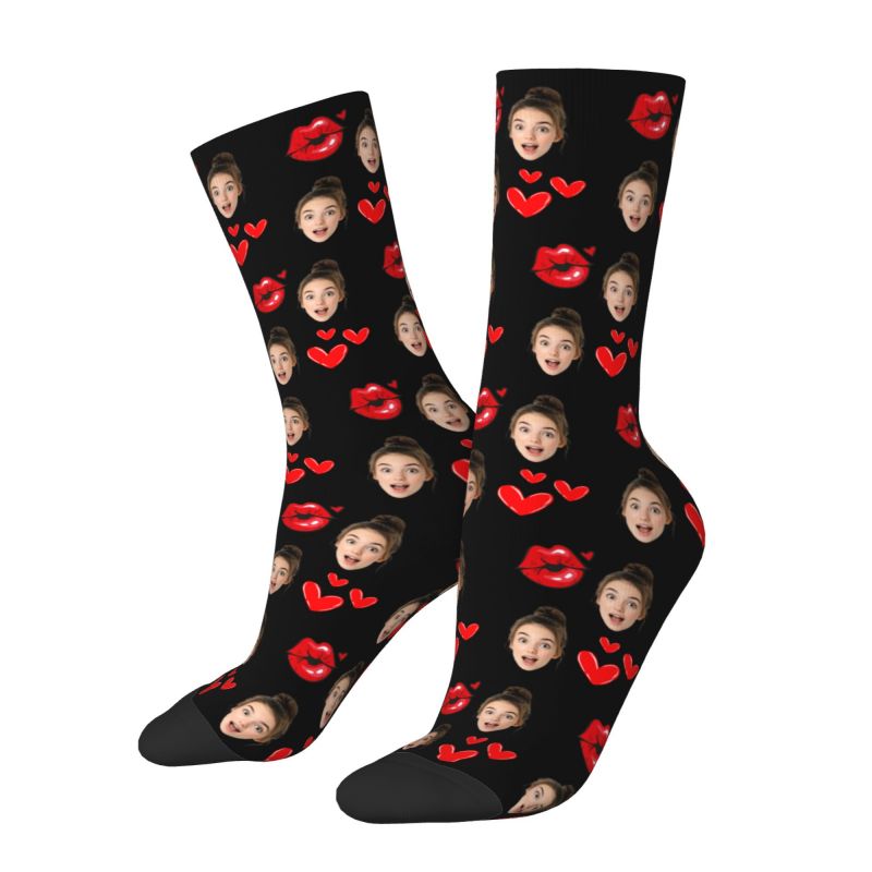 Custom Novelty Mens Personaliz - Dress Sock Men ulasan dan harga