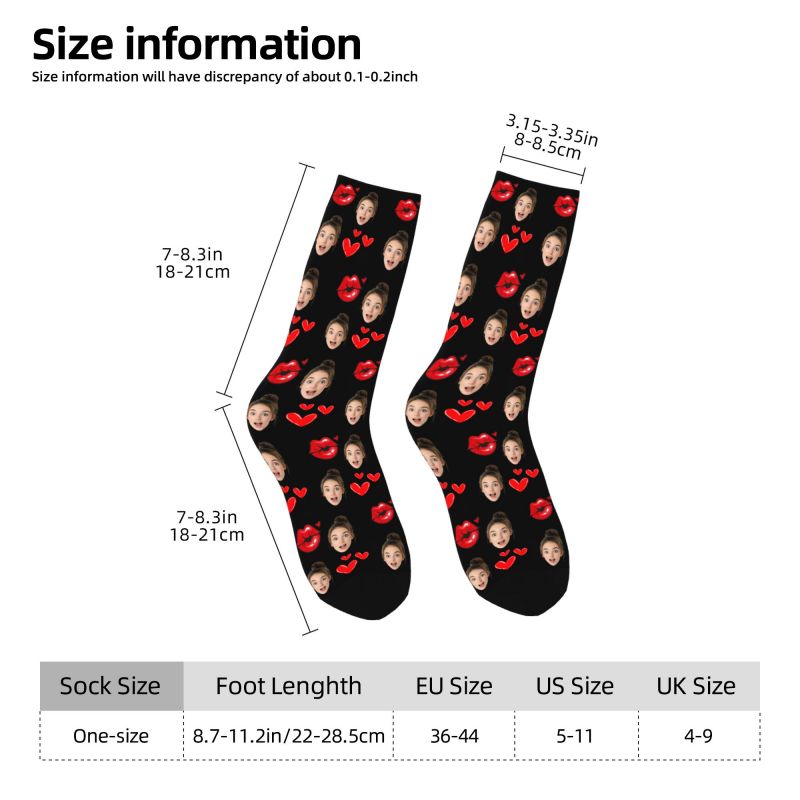 Custom Novelty Mens Personaliz - Dress Sock Men ulasan dan harga