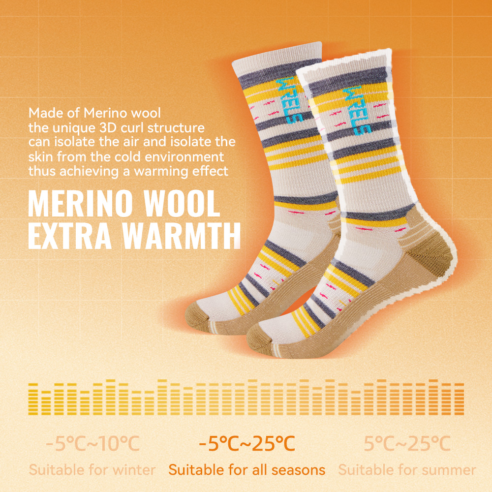 WRELS 1/2/3pairs Merino Wool S - Wool Hiking Sock ulasan dan harga
