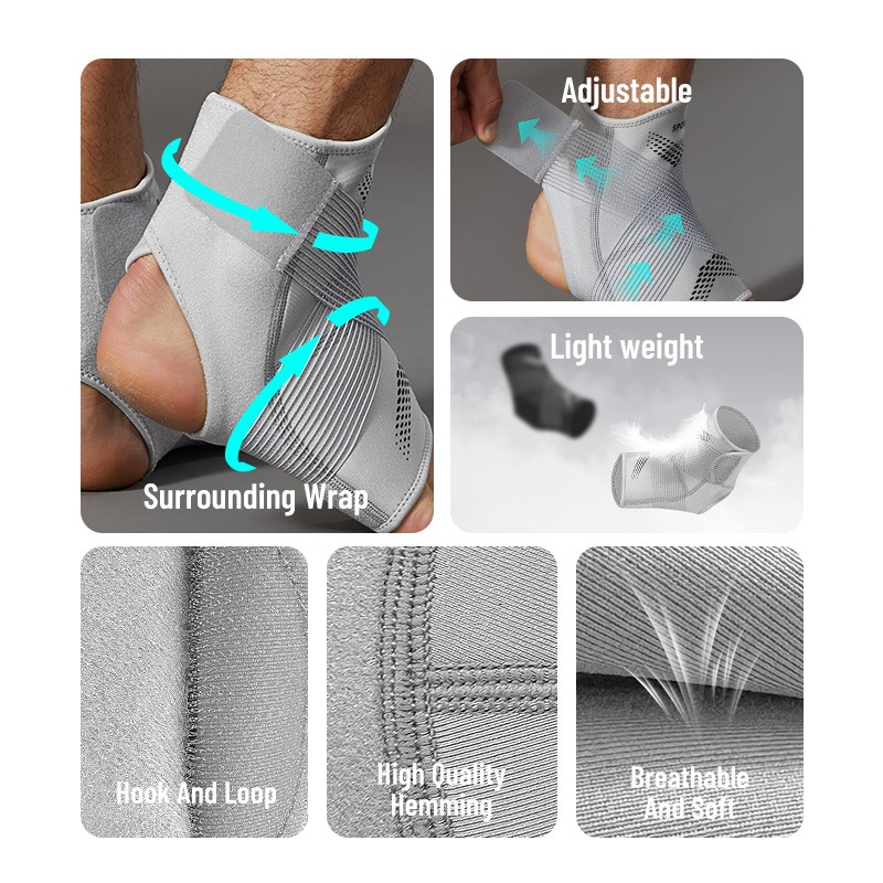 1pc Adjustable Toeless Ankle B - Ankle Brace Sock ulasan dan harga