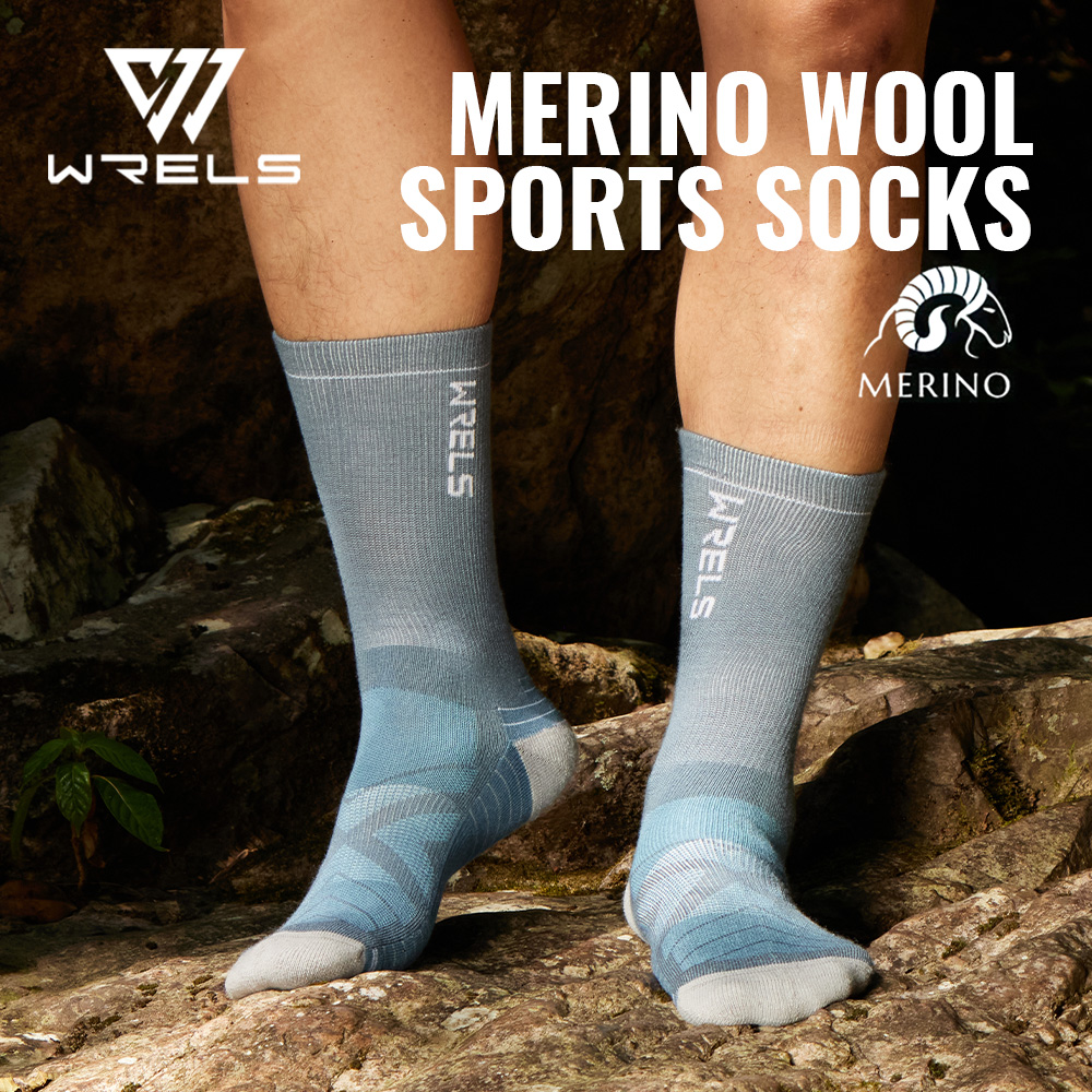 WRELS 1/2/3 Merino Wool Socks  - Wool Hiking Sock ulasan dan harga