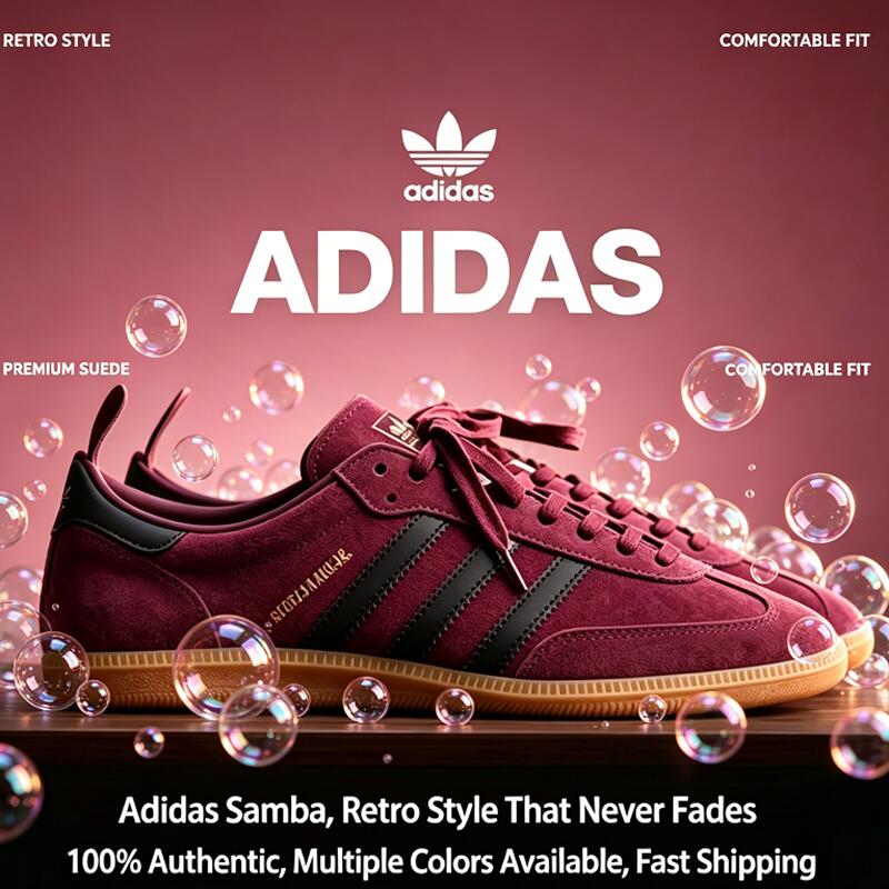 Adidas samba Trefoil Unisex Lo - Adidas Shoes Gazelle ulasan dan harga