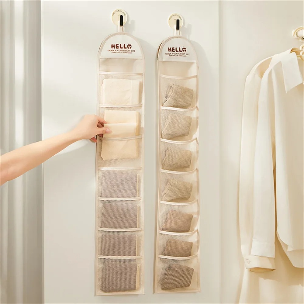 Multi-layer Storage Hanging St - Sock Organizer Tray ulasan dan harga